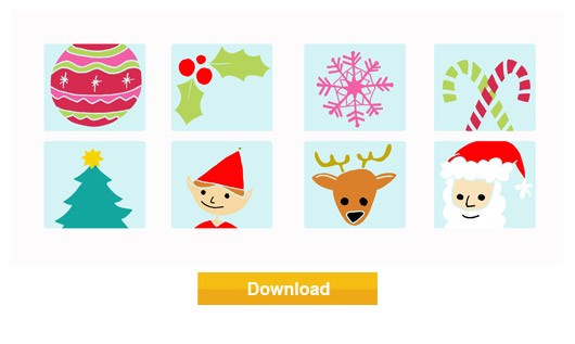 Holiday icons